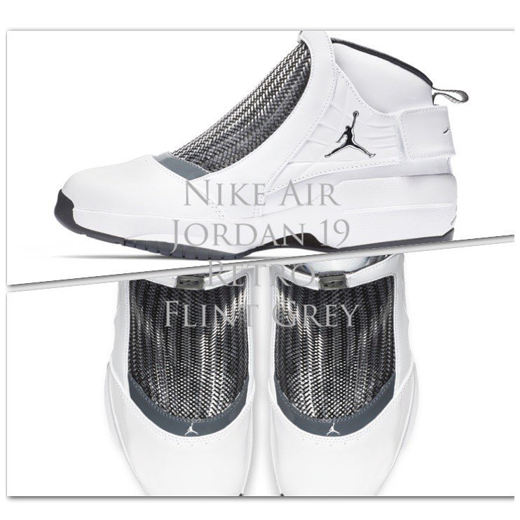 New Arrival : Nike Air Jordan 19 Retro Flint Grey (AQ9213-100)