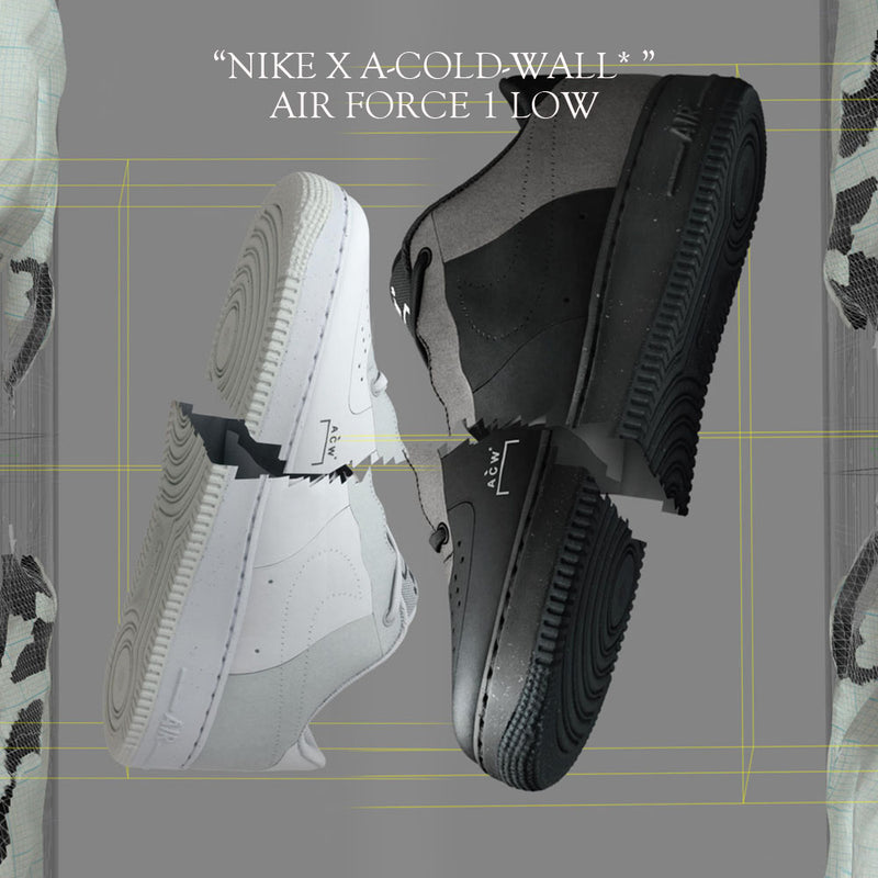NikeLab x A-COLD-WALL Air Force 1 Low (Black & White)