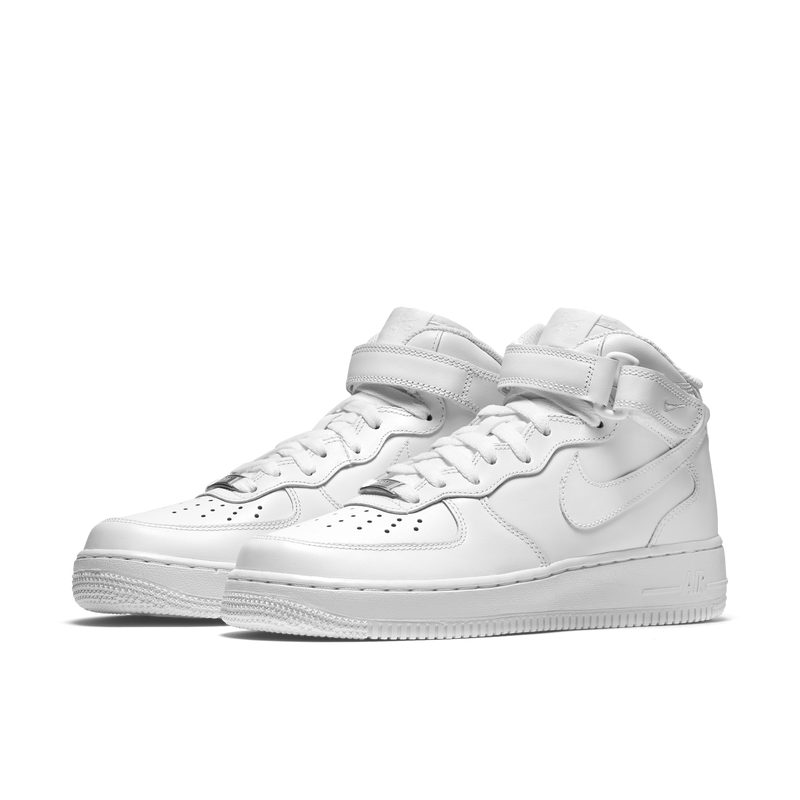 Nike Wmns Air Force 1 Mid '07 All White (366731-100)